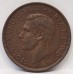 AUSTRALIA 1940 . ONE 1 PENNY . ERROR / VARIETY . PLANCHET FLAW and SOFT STRIKE